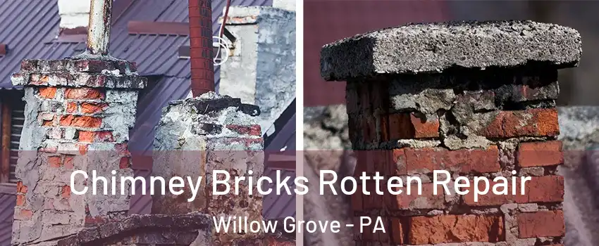  Chimney Bricks Rotten Repair Willow Grove - PA