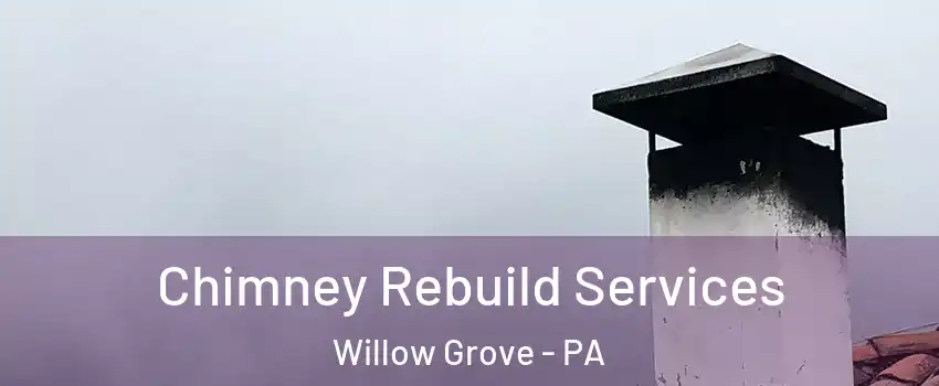  Chimney Rebuild Services Willow Grove - PA