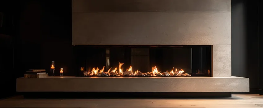 Gas Fireplace Ember Bed Design Services in Willow Grove, Pennsylvania