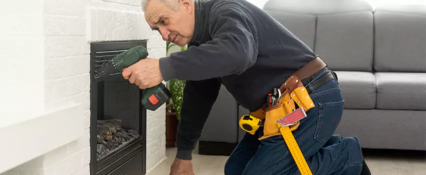 New Indoor Fireplace Installation in Willow Grove, Pennsylvania