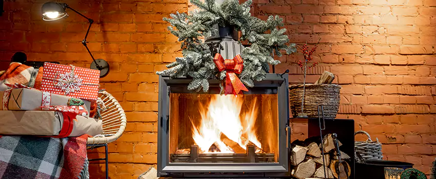 Travis Industries Linear Gas Fireplace Installation in Willow Grove, Pennsylvania