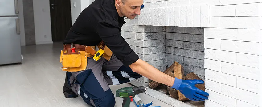 Fireplace Damaged Damper Frame Repair Services in Willow Grove, Pennsylvania